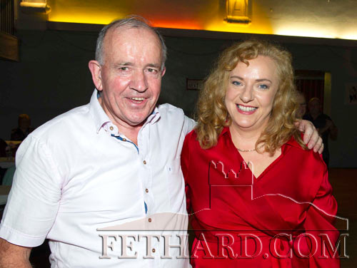 Enjoying Sunday night social dancing at Fethard Ballroom are L to R: Mossy Casey and Rita Kearney from Cahir.