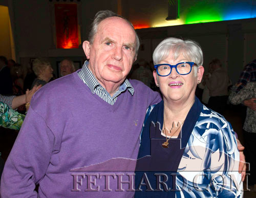 Enjoying Sunday night social dancing at Fethard Ballroom are L to R: Liam and Rita Ryan from Clonmel.
