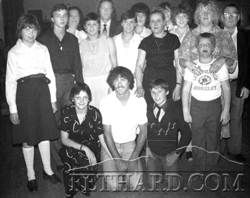 Patrick McCarthy included in this group at the Fethard-London Emigrants Reunion (c.1978)