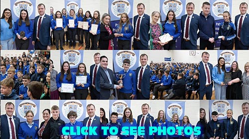 lick on the image below to view the photo gallery of the award presentations made to the students on the day.