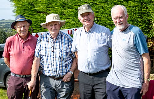 Pilgrims photographed at Holy Year Cross this year. Photos supplied by John Lee.
