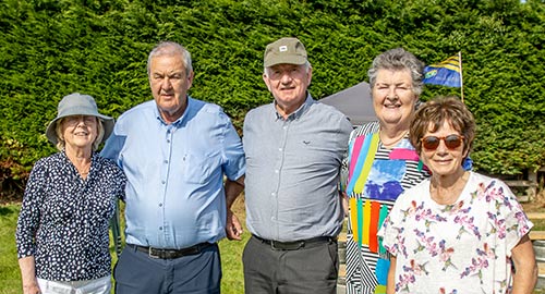 Pilgrims photographed at Holy Year Cross this year. Photos supplied by John Lee.
