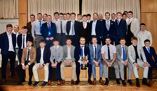 
South Champions – Fethard Intermediate Football Team 2025, photographed at the Fethard GAA Club’s Dinner Dance held on Saturday, January 24, 2026, in Hotel Minela, Clonmel.